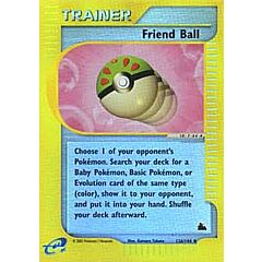 126 / 144 Friend Ball non comune foil reverse (EN) -NEAR MINT-