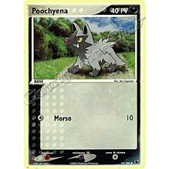 063 / 109 Poochyena G-31 comune foil reverse (IT) -NEAR MINT-