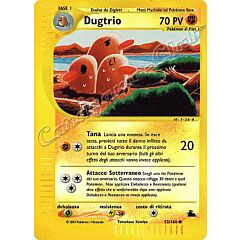 052 / 144 Dugtrio comune foil reverse (IT) -NEAR MINT-