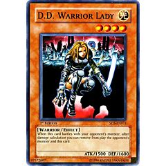 SD5-EN011 D.D. Warrior Lady comune 1st edition -NEAR MINT-