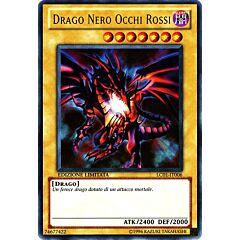 LC01-IT006 Drago Nero Occhi Rossi ultra rara Edizione Limitata (IT) -NEAR MINT-