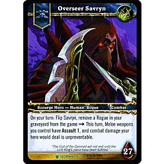 ICECROWN 007 / 220 Overseer Savryn non comune -NEAR MINT-