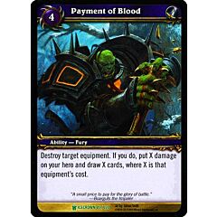 ICECROWN 085 / 220 Payment of Blood non comune -NEAR MINT-