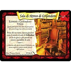 027/140 Sal di Ritrovo di Grifondoro rara (IT)