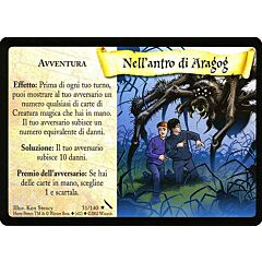 031/140 Nell'Antro di Aragog rara (IT)