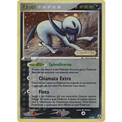 15 / 92 Absol rara foil speciale (IT) -NEAR MINT-