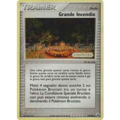 74 / 92 Grande Incendio non comune foil speciale (IT) -NEAR MINT-