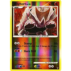 122 / 147 Rhyhorn LV.23 comune foil reverse (EN) -NEAR MINT-