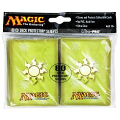 Magic Proteggi carte standard pacchetto da 80 bustine Mana Bianco