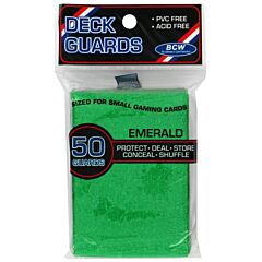 proteggi carte mini pacchetto da 50 bustine Emerald