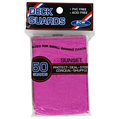 proteggi carte mini pacchetto da 50 bustine Sunset