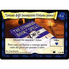 75/80 Manuale degli Incantesinmi (Volume Primo) comune (IT)