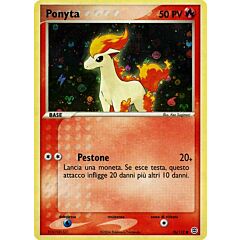 076 / 112 Ponyta comune foil speciale (IT) -NEAR MINT-