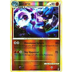 14 / 95 Lucario rara foil reverse (EN) -NEAR MINT-