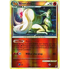 17 / 95 Ninetales rara foil reverse (EN) -NEAR MINT-