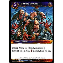 WORLDBREAKER 031 / 270 Unholy Ground rara (EN) -NEAR MINT-