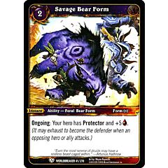WORLDBREAKER 041 / 270 Savage Bear Form comune (EN) -NEAR MINT-