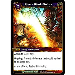 WORLDBREAKER 079 / 270 Power Word: Shelter non comune (EN) -NEAR MINT-