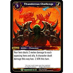 WORLDBREAKER 122 / 270 Thunderous Challenge non comune (EN) -NEAR MINT-