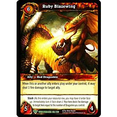 WORLDBREAKER 212 / 270 Ruby Blazewing non comune (EN) -NEAR MINT-