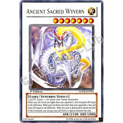 ANPR-EN043 Ancient Sacred Wyvern ultra rara 1st Edition (EN) -NEAR MINT-