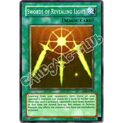 LOB-E081 Swords of Revealing Light super rara Unlimited (EN)