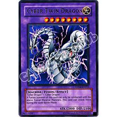 DP04-EN011 Cyber Twin Dragon rara Unlimited (EN) -NEAR MINT-