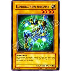 TLM-EN004 Elemental Hero Sparkman comune 1st Edition (EN) -NEAR MINT-