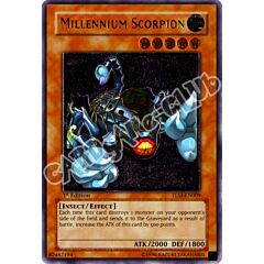 TLM-EN009 Millenium Scorpion rara ultimate 1st Edition (EN) -NEAR MINT-