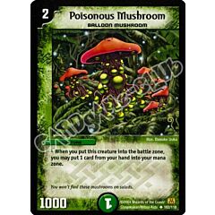 102/110 Poisonous Mushroom non comune (EN) -NEAR MINT-