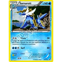031 / 114 Samurott rara foil (IT)  -GOOD-