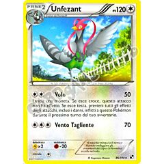 086 / 114 Unfezant rara (IT) -NEAR MINT-