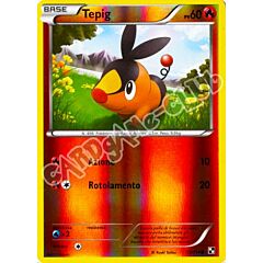 015 / 114 Tepig comune foil reverse (IT) -NEAR MINT-