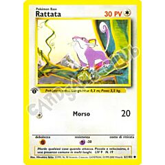 061 / 102 Rattata comune 1a edizione (IT) -NEAR MINT-