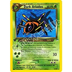 017 / 105 Dark Ariados rara 1a edizione (IT) -NEAR MINT-