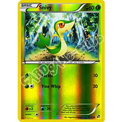 001 / 114 Snivy comune foil reverse (EN) -NEAR MINT-