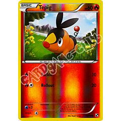 015 / 114 Tepig comune foil reverse (EN) -NEAR MINT-