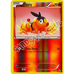 016 / 114 Tepig comune foil reverse (EN) -NEAR MINT-