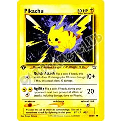 070 / 111 Pikachu comune 1st edition (EN) -NEAR MINT-