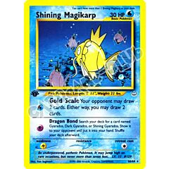 66 / 66 Shining Magikarp rara foil 1st edition (EN) -NEAR MINT-