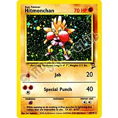 008 / 130 Hitmonchan rara foil unlimited (EN) -NEAR MINT-