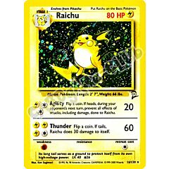 016 / 130 Raichu rara foil unlimited (EN) -NEAR MINT-