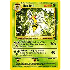 021 / 130 Beedrill rara unlimited (EN) -NEAR MINT-