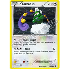 89 / 98 Tornadus rara foil (IT) -NEAR MINT-