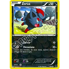 66 / 98 Zorua non comune foil reverse (IT) -NEAR MINT-