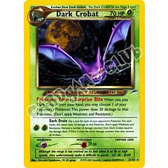 002 / 105 Dark Crobat rara foil unlimited (EN) -NEAR MINT-