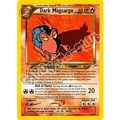 018 / 105 Dark Magcargo rara unlimited (EN) -NEAR MINT-