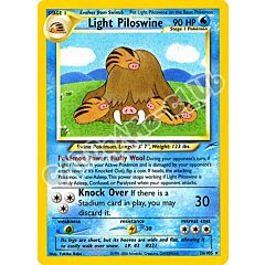026 / 105 Light Piloswine rara unlimited (EN) -NEAR MINT-