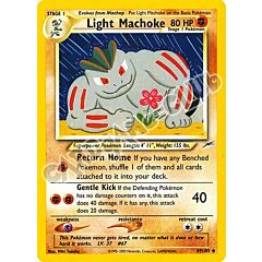 049 / 105 Light Machoke non comune unlimited (EN) -NEAR MINT-