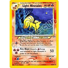050 / 105 Light Ninetales non comune unlimited (EN) -NEAR MINT-